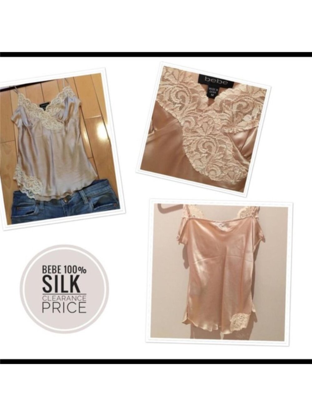 silk Bebe Women's lace top